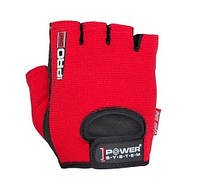 Перчатки для фитнеса и тяжелой атлетики Power System Pro Grip PS-2250 XL Red IN, код: 1269860