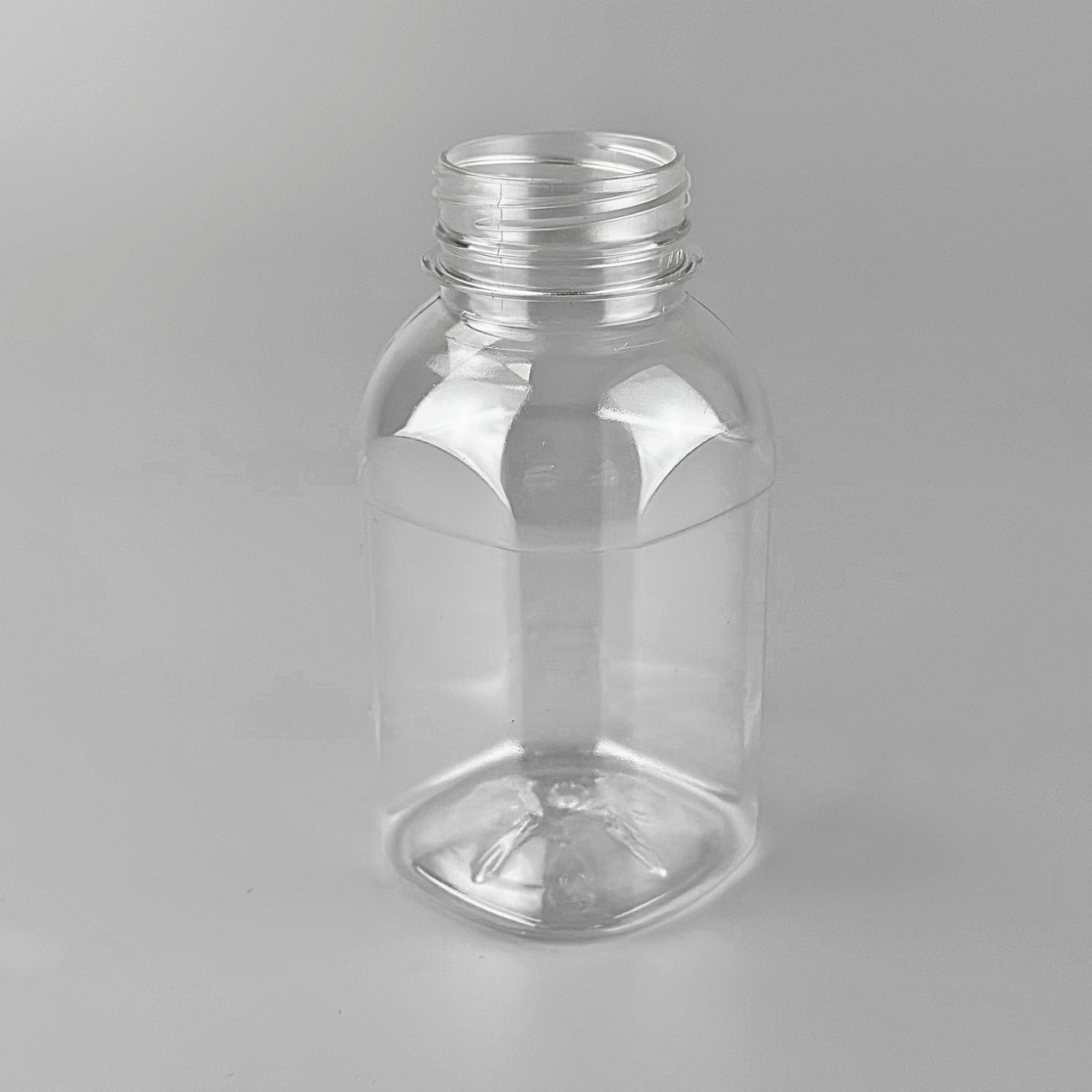 Бутылка пэт 250 мл 38 мм (квадрат) упаковка 200 шт - фото 2 - id-p1624396045