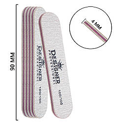 Пилка міні овал для нігтів Designer Professional 100/100