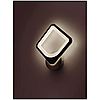 LED бра TETRA 22W Esllse чорний світлодіодний настінний світильник S-200х44-BLACK/WHITE-220-IP20, фото 6