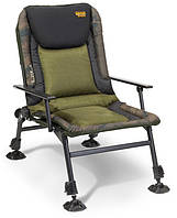 Стілець для риболовлі розкладний Anaconda Freelancer Visitor Carp Recliner Chair Темно-зелений SC, код: 8176197
