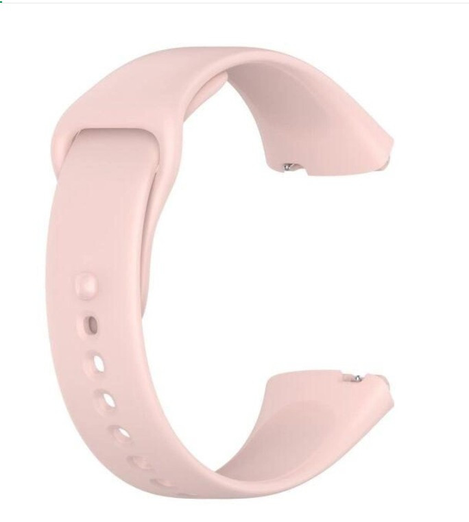 Силіконовий ремінець для Redmi Watch 3 Active / Redmi Watch 3 Lite (Light Pink)