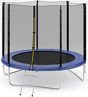 Батут Just Jump 312 см внешняя защитная сетка, 10 футов для детей прыжковый