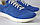 Кросівки чоловічі блакитні літні замшеві з перфорацією взуття великих розмірів Ada Perf Nub Blue BS, фото 6