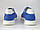 Кросівки чоловічі блакитні літні замшеві з перфорацією взуття великих розмірів Ada Perf Nub Blue BS, фото 5
