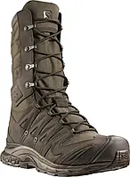 Берцы оригинальные Salomon XA Forces JUNGLE 10 Dark Earth, тактические высокие коричневые ботинки мужские US 6