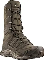 Берцы оригинальные Salomon XA Forces JUNGLE 10 Dark Earth, тактические высокие коричневые ботинки мужские