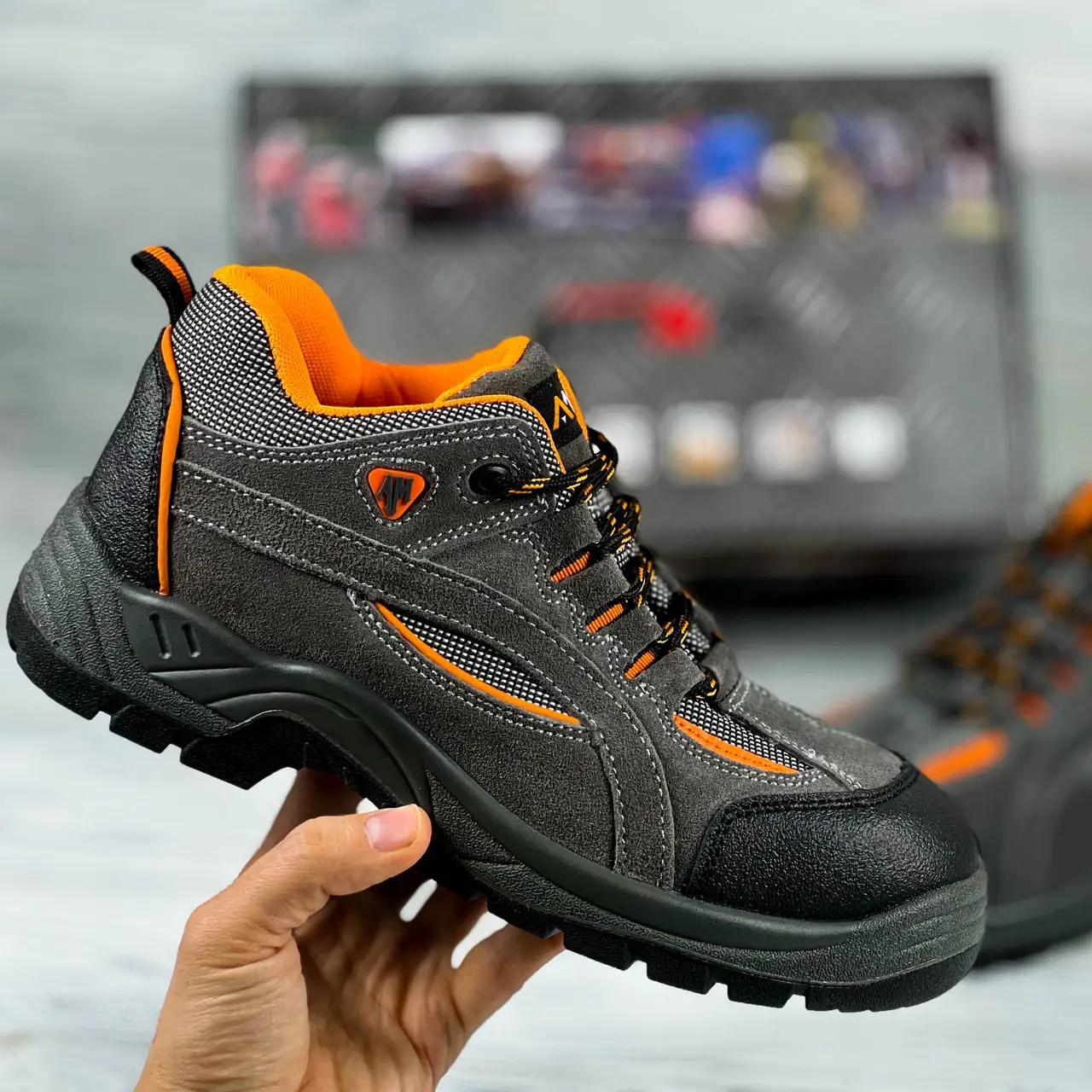 Спецвзуття кросівки захисні робочі черевики робоче взуття захисне з металевим підноском польша art master, фото 1