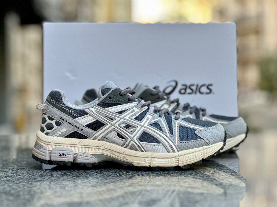 Чоловічі кросівки Asics Gel-Kahana 8 Grey Взуття Асикс Кахана світло сірі