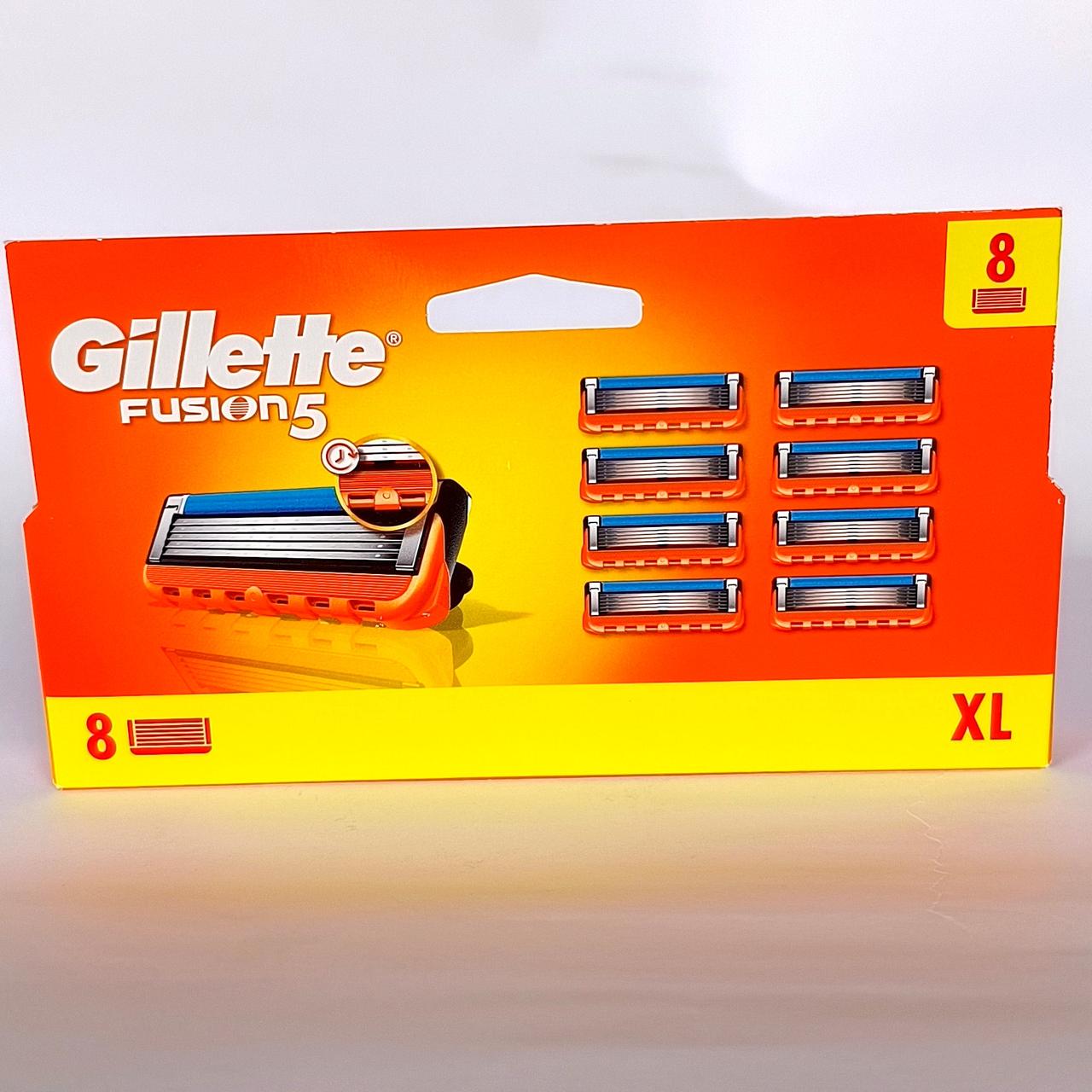 Змінні картриджі для гоління Gillette Fusion5 8 шт, леза для бритв