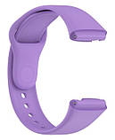 Силіконовий ремінець для Redmi Watch 3 Active / Redmi Watch 3 Lite (Purple ), фото 2