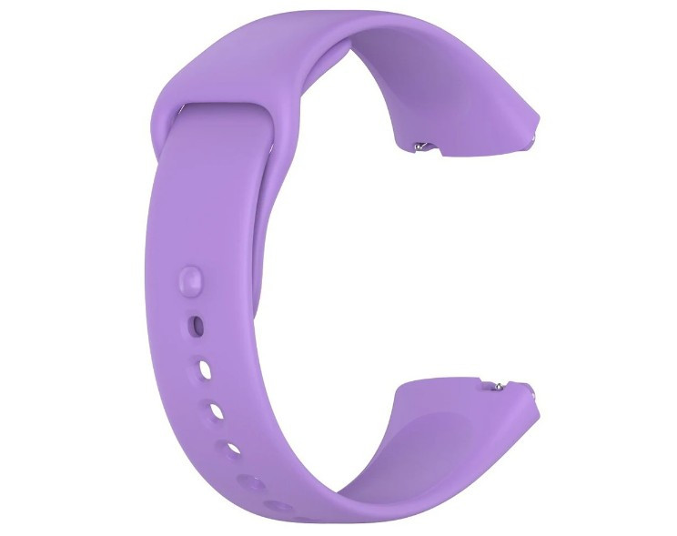 Силіконовий ремінець для Redmi Watch 3 Active / Redmi Watch 3 Lite (Purple ), фото 1