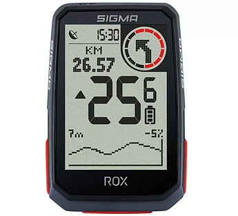 Велокомп'ютер бездротовий Sigma Sport ROX 4.0 Black