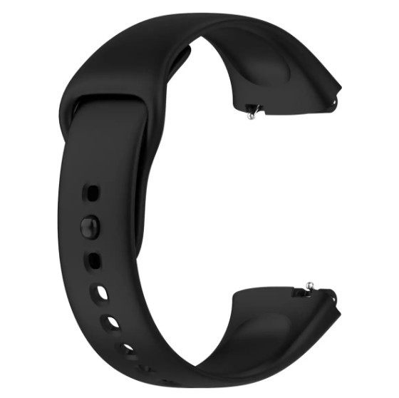 Силіконовий ремінець для Redmi Watch 3 Active / Redmi Watch 3 Lite (Black)