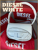 Сумка Diesel White Сумка diesel 1dr Сумка бренда diesel модели 1dr Женские сумочки и клатчи Diesel Сумка Diese