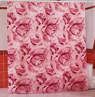 Штора для ванной тканевая Миранда Roses