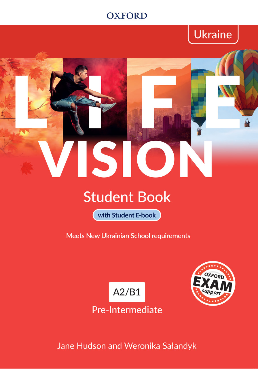 Підручник LIFE VISION Pre-Intermediate Level: Student Book with Student Ebook, Ukrainian Edition, фото 1