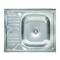 Мойка кухонная из нержавеющей стали Platinum 6050 R 04 120 UM, код: 7229437
