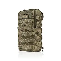 Тактичний рюкзак для плитоноски Піксель 10 л Армійський рейдовий рюкзак з системою Моллі для ЗСУ