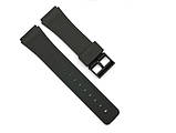 Силіконовий ремінець для смарт годинника 18мм Black, фото 2