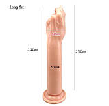 Рука з кулаком для фістінга Deep на присоску, фото 5