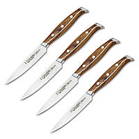 Набір із 4 кухонних стейкових ножів 3 Claveles Wagyu (01048) SC, код: 8140902