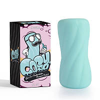 Мастурбатор для чоловіків Chisa Blow Cox Masturbator Pleasure Pocket Blue SC, код: 7824316