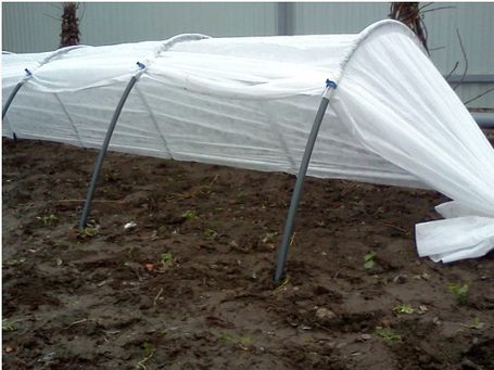 Парник, агро-теплиця - 3м з агроволокна "Щедрий урожай"  з ультрафіолетовим стабілізатором, щільністю 42г/м2, фото 2