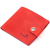 Женское винтажное кожаное портмоне Shvigel 16434 Красный NL, код: 7487308
