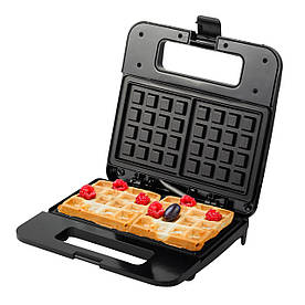 Електрична вафельниця розміром 21.6 * 12.6 см, модель KM-6719