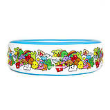 Дитячий круглий надувний басейн (3 повітряні камери, 196-53 см, об'єм: 700л) Bestway 51122, фото 5