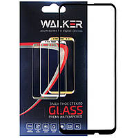Защитное стекло Walker 3D Full Glue для Huawei P40 Lite E Enjoy 10 Black DH, код: 7436120
