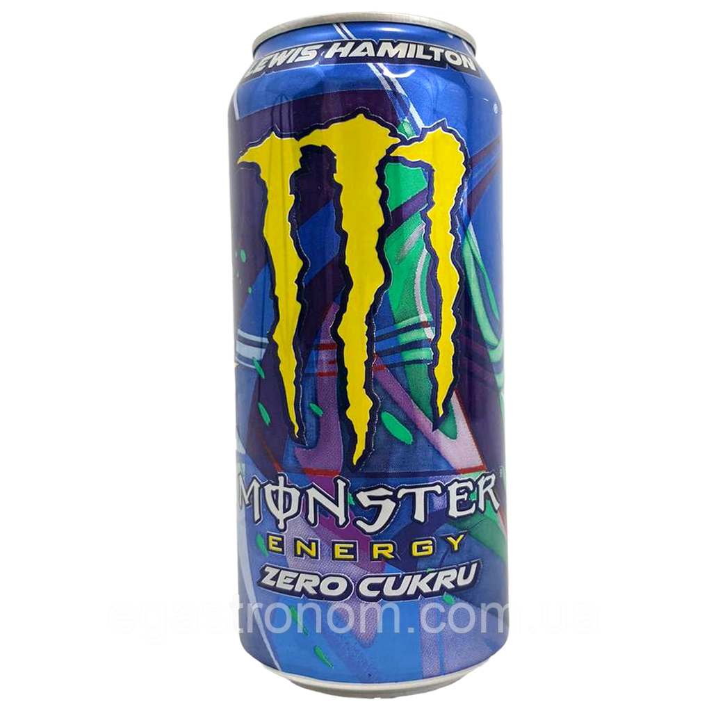 Енергетик Льюїс Гамільтона (без цукру) Монстер Monster Lewis Hamilton 500ml 12шт/ящ (Код: 00-00016063)