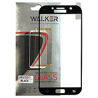 Защитное стекло Walker 3D Side Glue Samsung A720 Galaxy A7 2017 Black DH, код: 8097411