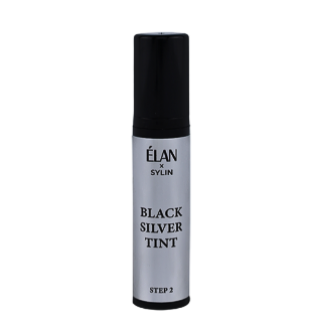 BLACK SILVER TINT | Step 2 | Система фарбування вій з інкапсульованим сріблом | ELAN x Sylin | 10 мл