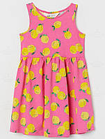Платье с лимонами H&M Оригинал HM для девочек 4-6л 110-116см