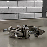 Поворотний хомут, вага 0.75 кг для риштувань рамних будівельних, фото 2