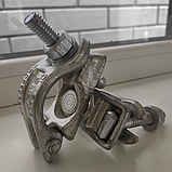 Поворотний хомут, вага 0.75 кг для риштувань рамних будівельних, фото 9