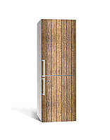 Наклейка на холодильник Zatarga «Лесной сруб» 650х2000 мм виниловая 3Д наклейка декор на кухн DH, код: 6440922