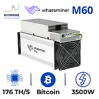 Whatsminer M60 176TH/s, еффективный асик для майнинга биткоина