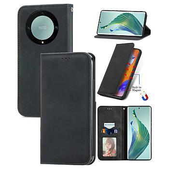 Чохол-книжка Skin Feel Leather Wallet для Honor Magic 5 Lite 5G Black