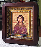 Ікона Свята Вероніка у фігурному кіоті під склом, розмір кіота 20*18, сюжет 10*12., фото 2