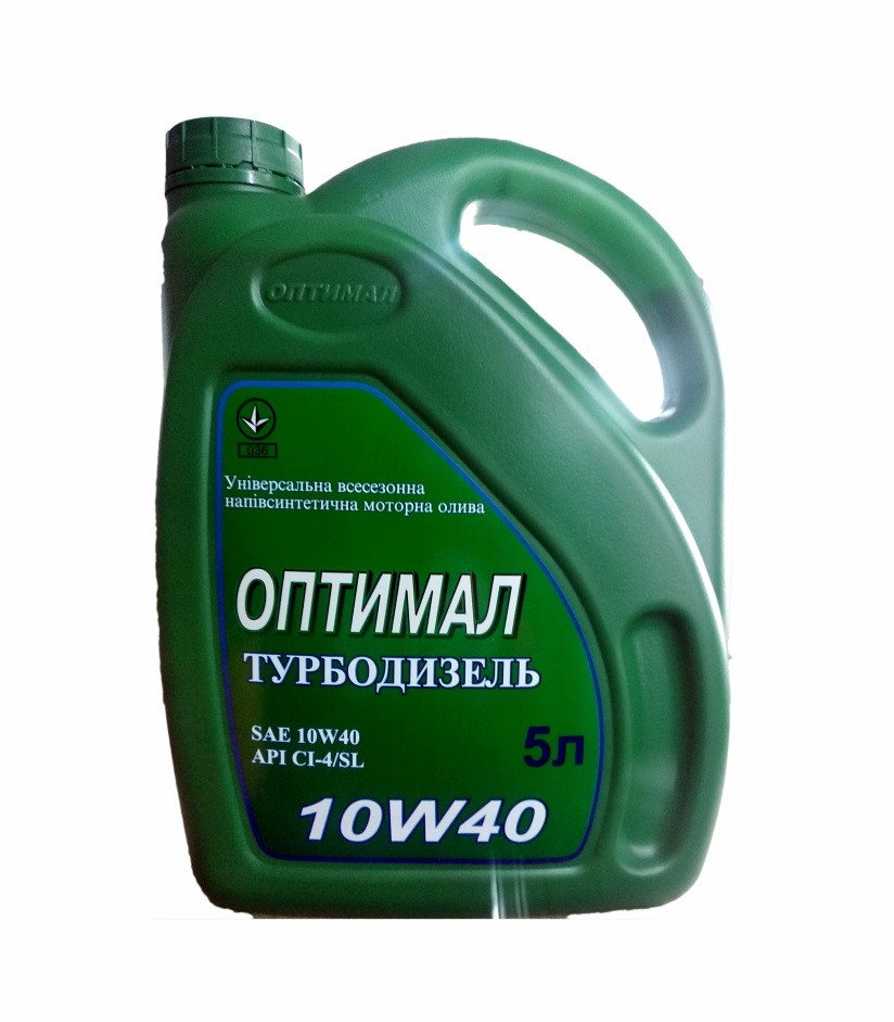 Олива моторна OPTIMAL Турбодизель 10W40 API CI-4/SL, 5 л