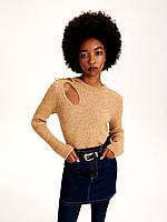 Жіночий светр з ефектним вирізом спереду в розмірі M (Reserved)