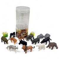 Набор фигурок животных "Wild life" в тубусе Toys Shop