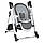 Дитячий стільчик гойдалка для годування ME 1102, пульт, таймер, сірий, фото 9