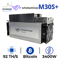 WHATSMINER M30S+ 92TH/s асик майнер