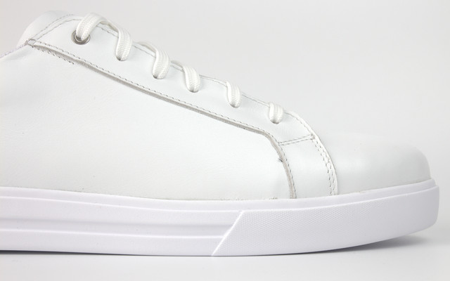 Белые кожаные кеды кроссовки мужские обувь больших размеров Rosso Avangard Puran White Leather BS 2166830262