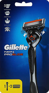 Станок Gillette Fusion ProGlide 2 картриджі Flexball G0014