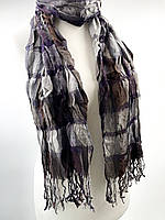 Шарф Марта (з тороками) фіолет